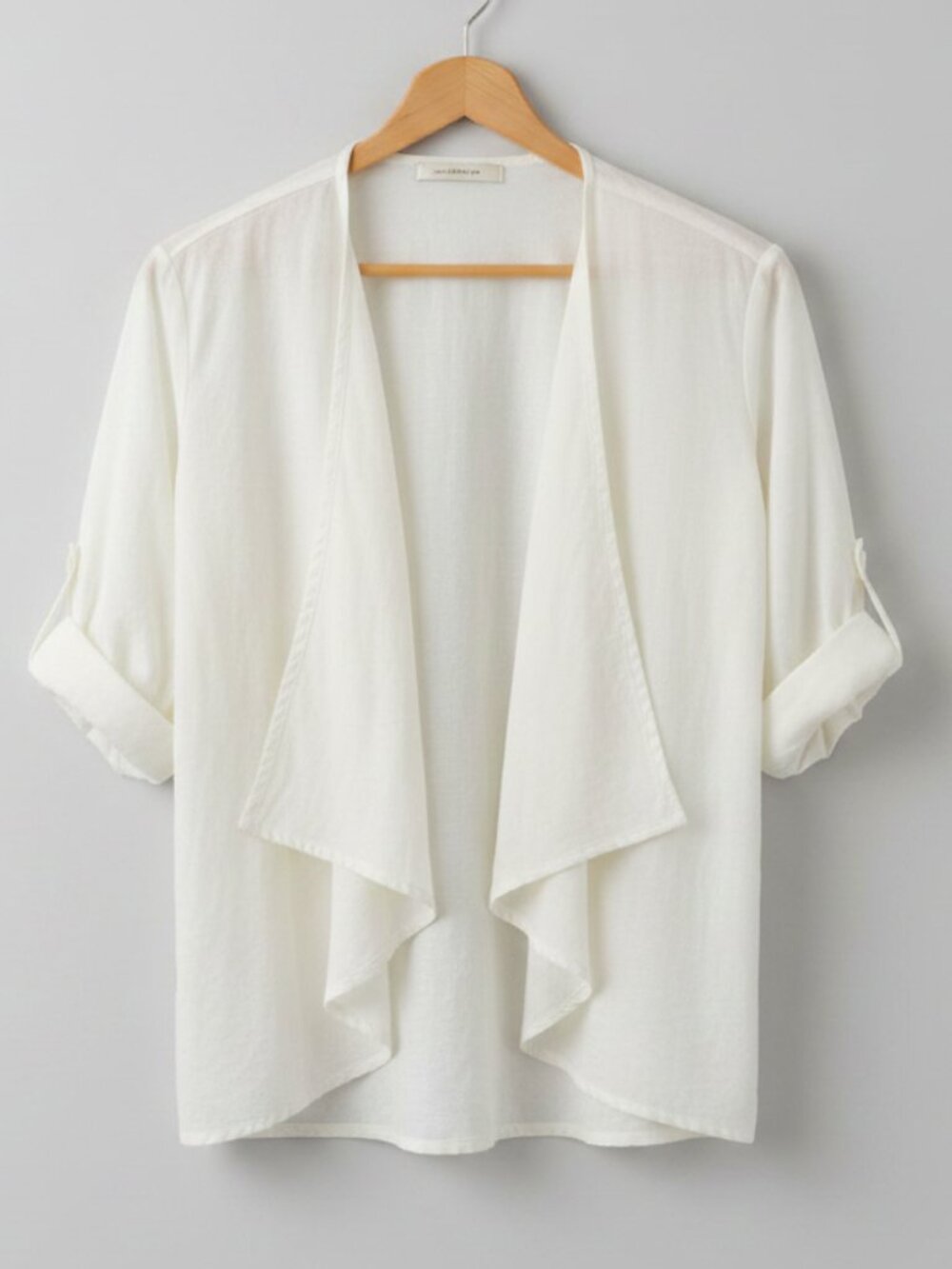 James Perse White Drapey Cardigan Size 1 (S)